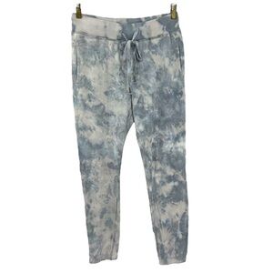 Young Fabulous & Broke Gray Wash Tie Dye Jogger SZ M